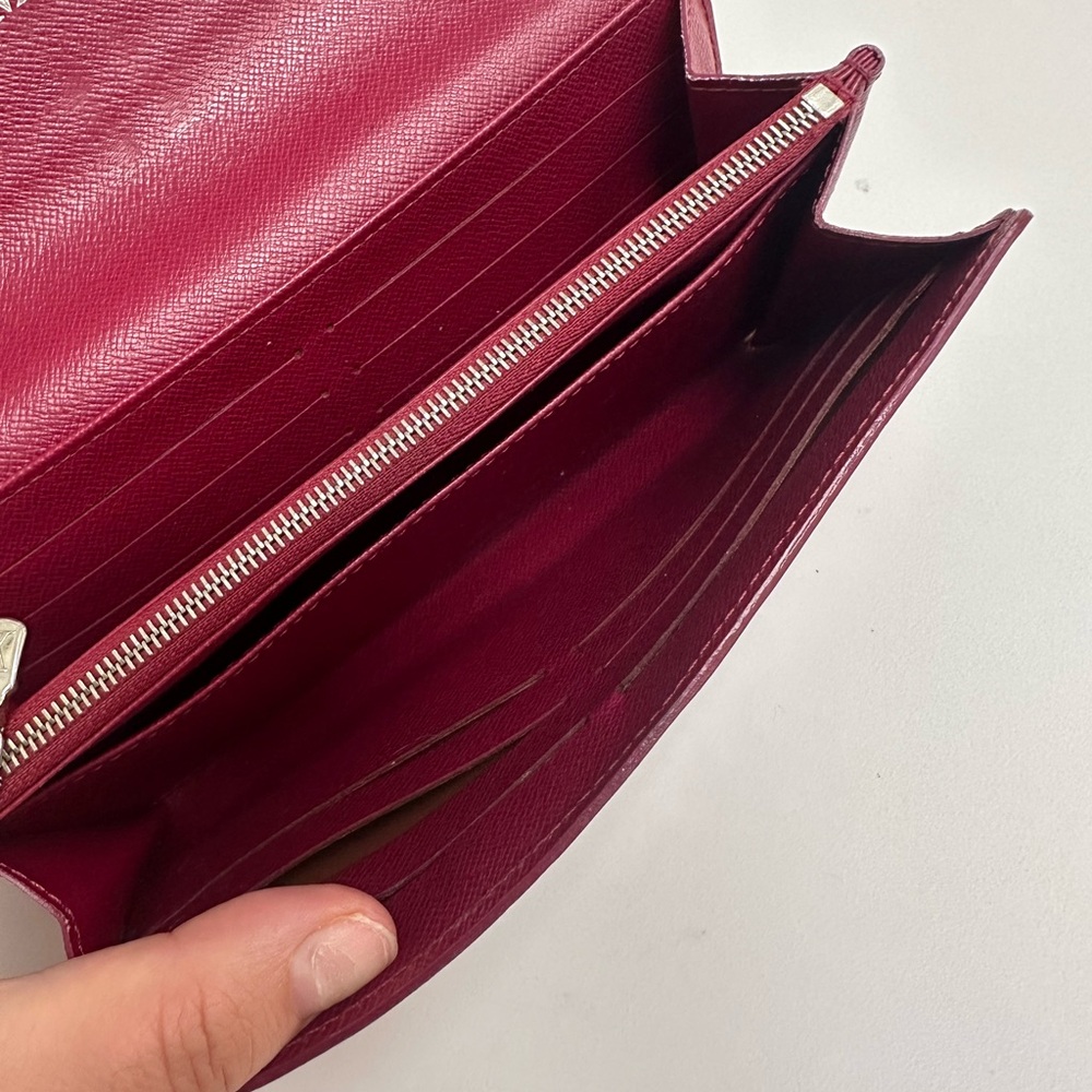 Louis Vuitton Textured Pink Wallet - Picture 3 of 15